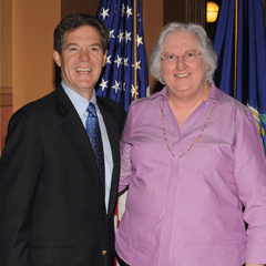 Mary Molt and Brownback