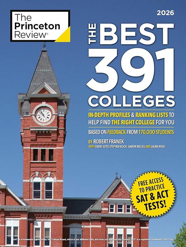 Cover of The Princeton Review's Best 391 Colleges