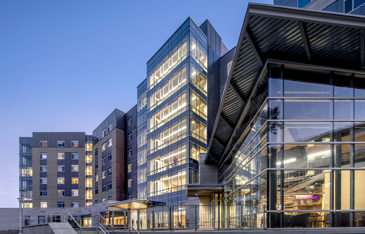 Wefald Hall present day.